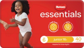 Huggies+Essentials+Junior+Nappies+40+Pack