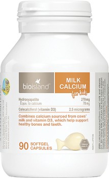 Bio+Island+Milk+Calcium+for+Kids+90+Capsules%2A