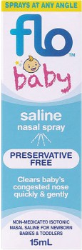 FLO+Baby+Saline+Nasal+Spray+15mL%2A