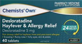 Chemists%26rsquo%3B+Own+Desloratadine+Hayfever+%26amp%3B+Allergy+Relief+40+Tablets%2A