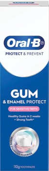 Oral-B+Toothpaste+Gum+%26amp%3B+Enamel+Protect+For+Sensitive+Teeth+110g