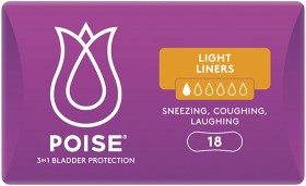 Poise+Light+Liners+18+Pack