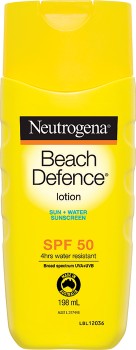Neutrogena+Beach+Defence+SPF+50+Lotion+198mL%26Omega%3B