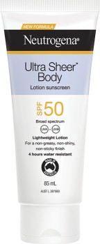Neutrogena+Ultra+Sheer+SPF50+Body+Lotion+85mL%26Omega%3B