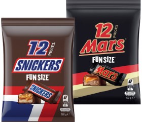Mars%2C+Snickers+or+M%26amp%3BM%26rsquo%3Bs+Fun+Size+Pack+132%E2%80%91192g+Selected+Varieties
