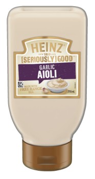 Heinz+Seriously+Good+Aioli+or+Mayonnaise+295mL+Selected+Varieties