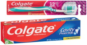 Colgate+Zig+Zag%2C+Kids+Toothbrush+1+Pack+or+Toothpaste+110%E2%80%91120g+Selected+Varieties
