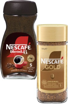 Nescaf-Blend-43-140g-150g-or-Gold-90g-100g on sale