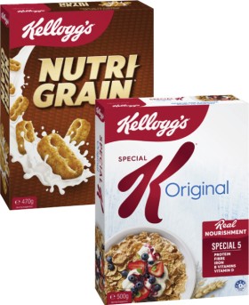 Kellogg%26%23039%3Bs+Nutri+Grain+470g+or+Special+K+Cereal+500g