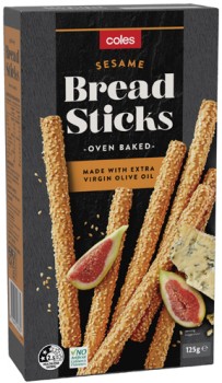 Coles+Sesame+Bread+Sticks+125g