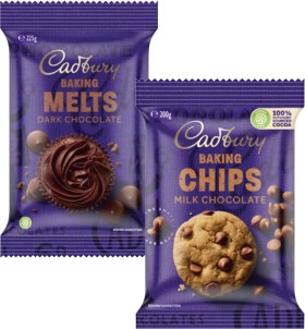 Cadbury+Baking+Chocolate+Chips%2C+Melts+or+Blocks+180g-225g