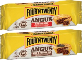 Four%26%23039%3BN+Twenty+Angus+Meat+Pies+4+Pack+700g