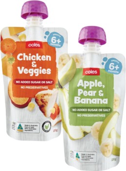 Coles+Baby+Food+Pouch+120g
