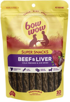 Bow+Wow+Super+Snacks+Dog+Treats+10+Pack