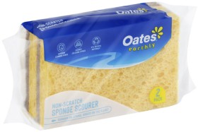 Oates-Earthly-Non-Scratch-Sponge-Scourer-2-Pack on sale