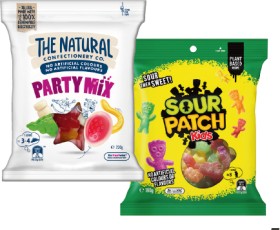 The+Natural+Confectionery+Co.+130%E2%80%91230g%2C+Sour+Patch+Kids+Bag+190g+or+Pascall+Lollies+150%E2%80%91300g+Selected+Varieties