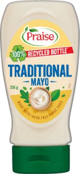 Praise+Traditional+Squeeze+Mayo+250%E2%80%91280g+Selected+Varieties