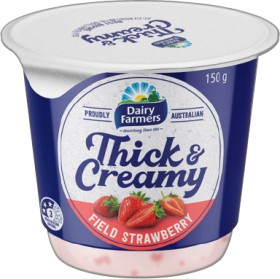 Dairy+Farmers+Thick+%26amp%3B+Creamy+Yoghurt+140%E2%80%91150g+Selected+Varieties