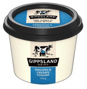 Gippsland+Dairy+Yogurt+700g+Selected+Varieties
