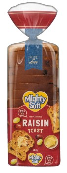 Mighty+Soft+Raisin+Toast+600g
