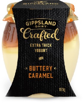 NEW+Gippsland+Dairy+Crafted+Extra+Thick+Yogurt+150g+Selected+Varieties