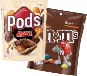 MMs-130180g-Pods-160g-or-Maltesers-120140g-Share-Pack-Selected-Varieties on sale