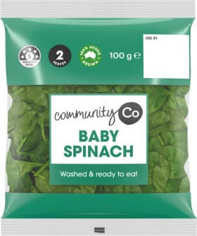 Community+Co+Baby+Spinach+100g
