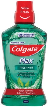 Colgate+Plax+Mouthwash+500mL+Selected+Varieties