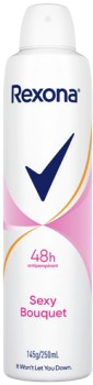 Rexona+Antiperspirant+Spray+250mL+Selected+Varieties
