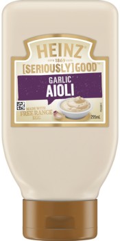Heinz+Seriously+Good+Aioli%2C+Mayonnaise+or+Tartare+295mL+Selected+Varieties
