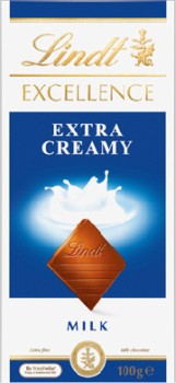 Lindt+Excellence+Chocolate+Block+80%E2%80%91100g+Selected+Varieties