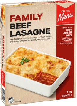 On+The+Menu+Family+Beef+Lasagne+1kg