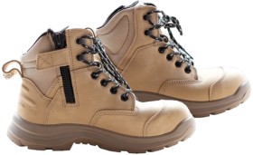 NEW-MRX-Womens-Tia-Zip-Sided-Lace-Up-Safety-Boots on sale