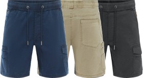 Hammer%2BField+Elastic+Waist+Cargo+Shorts