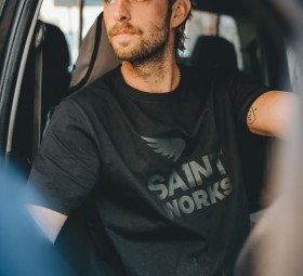 SA1NT+Works+Large+Print+S%2FS+T-Shirt