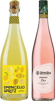 De+Bortoli+Limoncello+Spritz+or+Atmata+Organic+750mLVarieties
