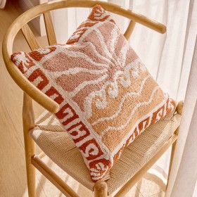 Stay+Salty+Sunset+Square+Cushion+by+Habitat