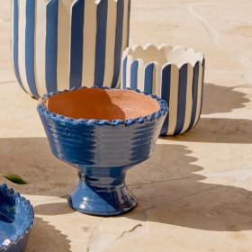 Pandora-Blue-Decorative-Footed-Bowl-by-MUSE on sale