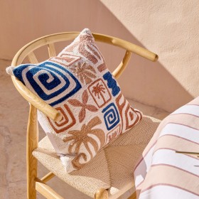 Mesa-Embroidered-Square-Cushion-by-MUSE on sale