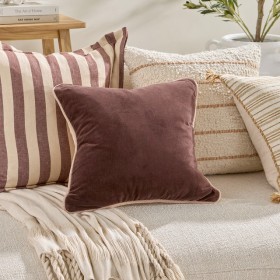 Cleo-Reversible-Velvet-Feather-Cushion-by-MUSE on sale