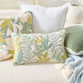 Xanthe-Embroidered-Oblong-Cushion-by-Habitat on sale
