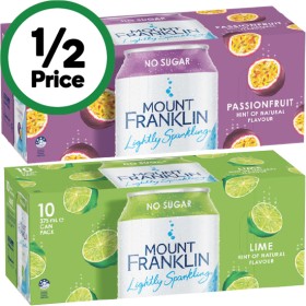 Mount+Franklin+Lightly+Sparkling+10+x+375ml