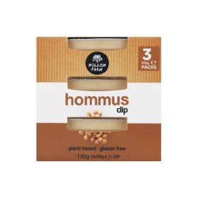 Willow+Farm+Snacking+Hommus+Dips+3+x+60g+%26ndash%3B+From+the+Fridge