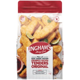 Ingham%26rsquo%3Bs+Chicken+Tenders+Original%2C+Tempura+Nuggets+or+Chicken+Wing+Dings+1+kg