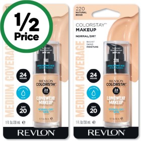 Revlon+Colorstay+Longwear+Foundation+Normal%2FDry+Natural+Beige+or+Sand+Beige+SPF+20+30ml%26Dagger%3B