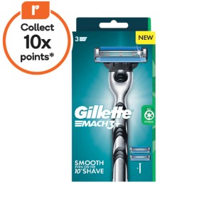 Gillette+Mach3+Razor+with+2+Cartridges