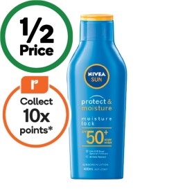 Nivea+Sun+Protect+%26amp%3B+Moisturizing+Sunscreen+SPF+50%2B+400ml%5E