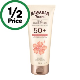 Hawaiian+Tropic+SPF+50%2B+Silk+Hydration+Sunscreen+Lotion+180ml%5E