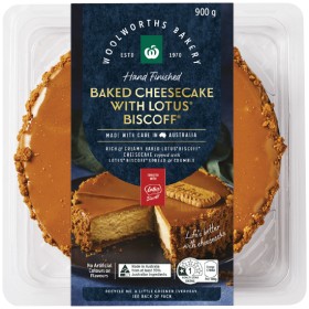 Woolworths+Baked+Cheesecake+with+Lotus+Biscoff+900g