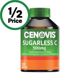 Cenovis+Sugarless+C+Chewable+Tablets+Pk+320%7E